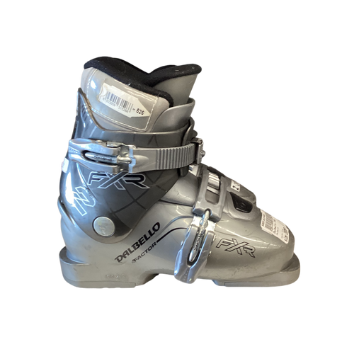 Vist Large View of Product Image Which is Used Dalbello FXR Boys DH Ski Boot Grey 200 MP - Y13.5