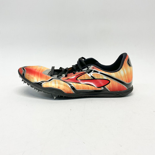 Vist Large View of Product Image Which is Used Brooks PR LD 3 Track & Field Cleats Adult Orange Senior 8
