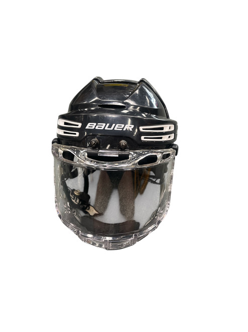 Vist Large View of Product Image Which is Used Bauer BAUER HELMET Helmet Full Visor Combo Black Fits all