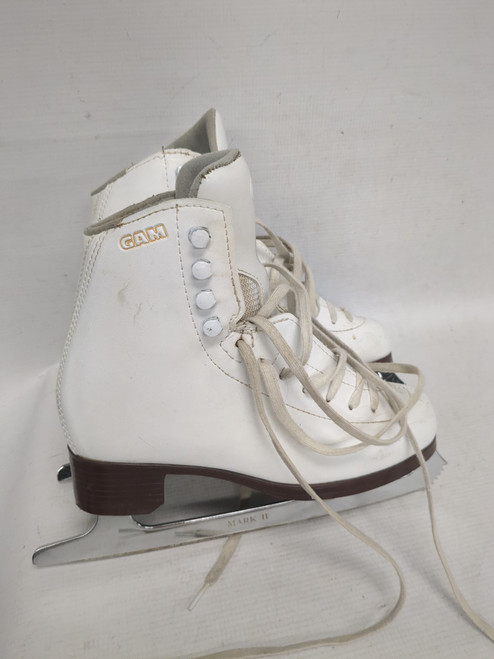 Vist Large View of Product Image Which is Used GAM FIGURE SKATES WomensFigure Skate White Senior 6