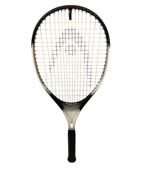 Vist Large View of Product Image Which is Used Head Racquet FUSION XL Adult Tennis Racquet Black 4 1/2"