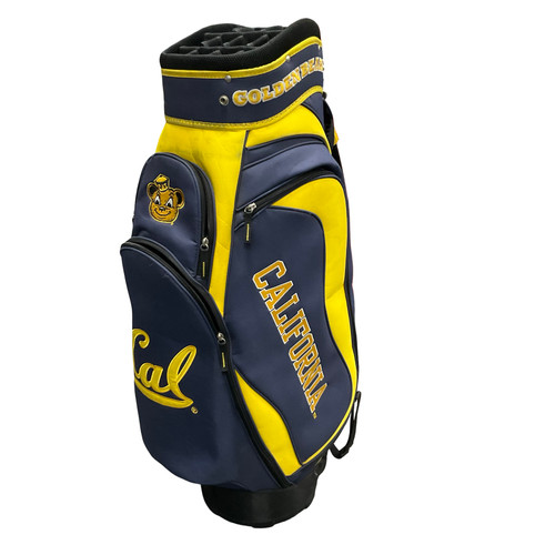 Vist Large View of Product Image Which is Used CALIFORNIA GOLDEN BEARS STAND BAG Mens Stand Bag Navy Blue