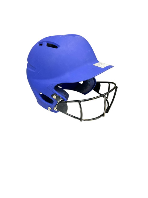 Vist Large View of Product Image Which is Used Demarini DEMARINI BATTING HELMET Batting Helmet w/Mask Royal Blue MD