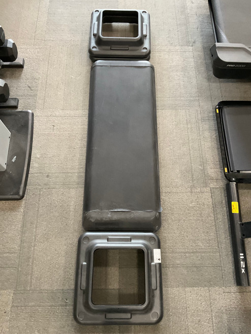 Vist Large View of Product Image Which is Used AMAZON BASICS STEP W/RISERS Exercise Accessory Other