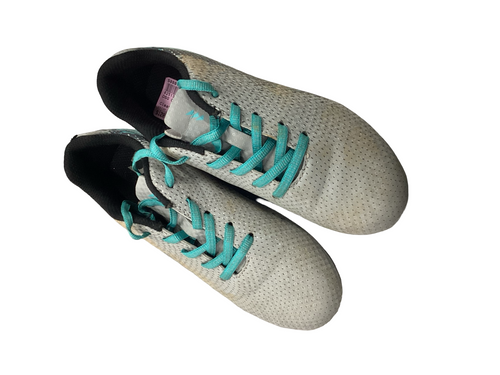 Vist Large View of Product Image Which is Used DSG Soccer Cleats Grey Junior 01