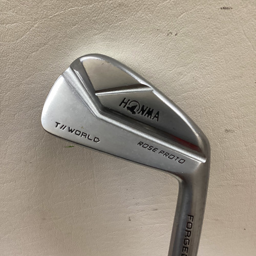 Vist Large View of Product Image Which is Used Honma T//WORLD ROSE PHOTO FORGED 3IRON Mens Individual Iron RH 3 Iron