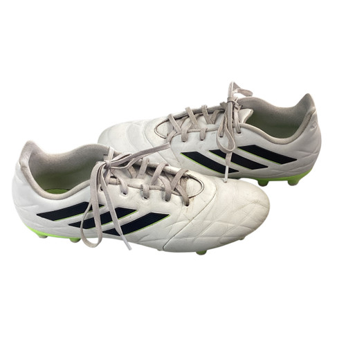Vist Large View of Product Image Which is Used Adidas Soccer Cleats White Senior 11