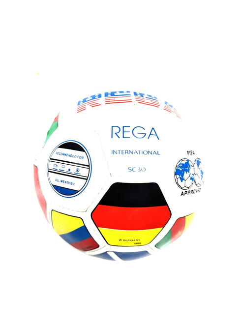 Vist Large View of Product Image Which is Used REGA SIZE 5 All Size Soccer Ball White 5