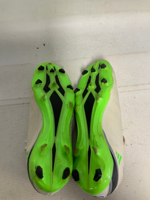 Vist Large View of Product Image Which is Used Adidas Soccer Cleats White Senior 6