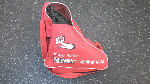 Vist Large View of Product Image Which is Used TIAN-E Senior Rec Fitness Skates Red Adjustable