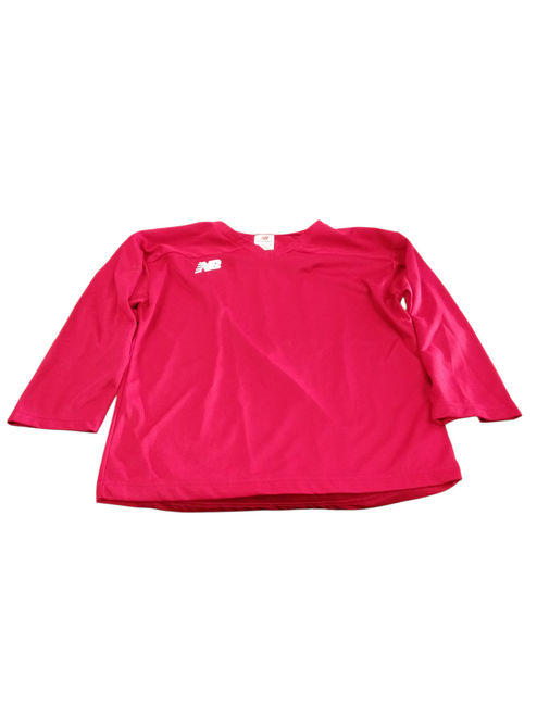 Vist Large View of Product Image Which is Used Hockey Practice Jersey Red LG
