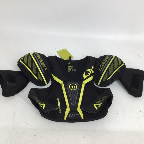 Vist Large View of Product Image Which is Used Warrior LX40 JR LG SHOULDER PADS Junior Shoulder Pads LG