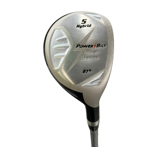 Vist Large View of Product Image Which is Used Powerbilt SILVER SERIES Jr Hybrid Club RH 5 Hybrid