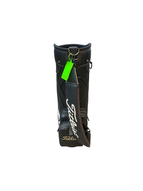 Vist Large View of Product Image Which is Used Titleist OLD SCHOOL STAFF BAG Mens Cart Bag Black