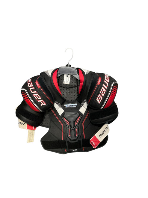 Vist Large View of Product Image Which is Used Bauer NSX SR SHOULDER PADS Senior Shoulder Pads MD