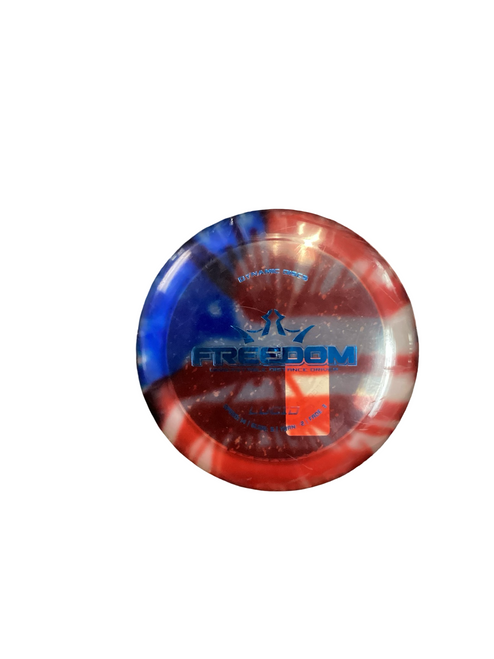 Vist Large View of Product Image Which is Used Dynamic Discs FREEDOM LUCID Disc Golf Driver Red
