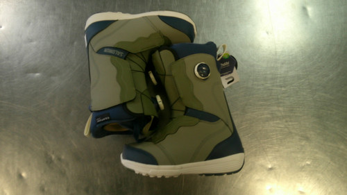 Vist Large View of Product Image Which is Used Salomon IVY BOA Womens Snowboard Boots Grey Senior 7