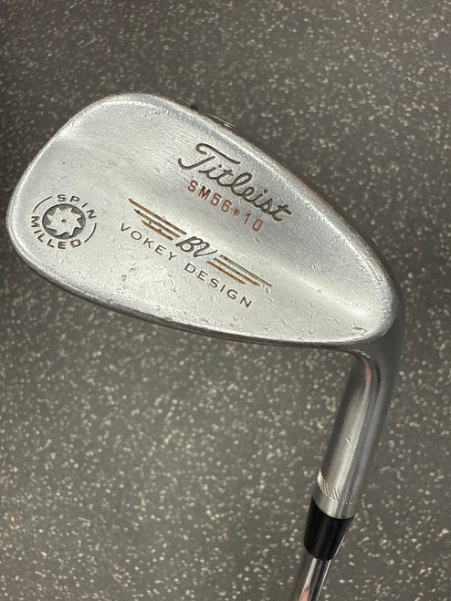 Vist Large View of Product Image Which is Used Titleist VOKEY SPIN MILL Golf Wedge Mens RH 56 Degree