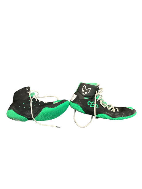 Vist Large View of Product Image Which is Used Rudis Wrestling Shoes Black Senior 9.5