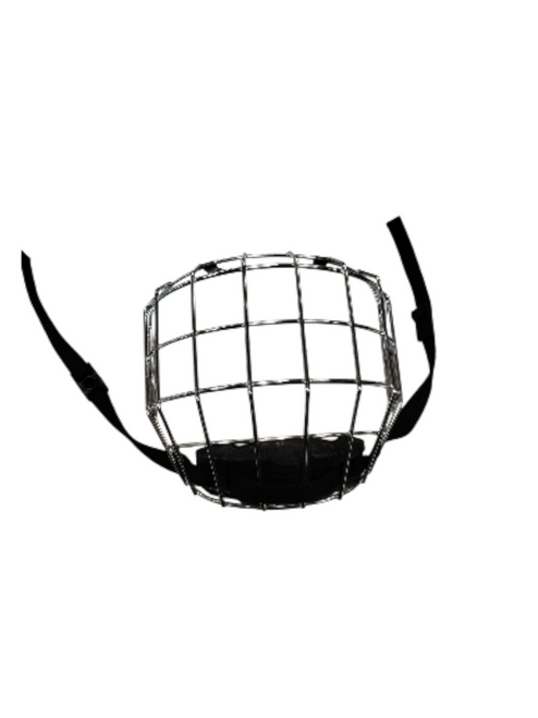 Vist Large View of Product Image Which is Used CCM Hockey Wire Mask Silver MD