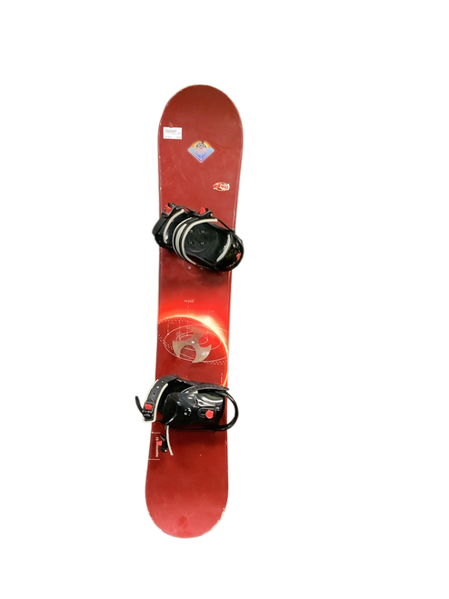 Vist Large View of Product Image Which is Used MT.HOOD MOLE Mens Board/Bindings Red 151 cm
