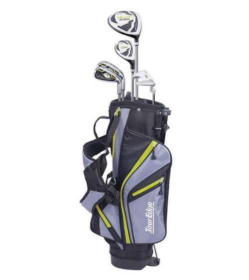 Vist Large View of Product Image Which is New Tour Edge JR 7-10yrs Lime w/Bag