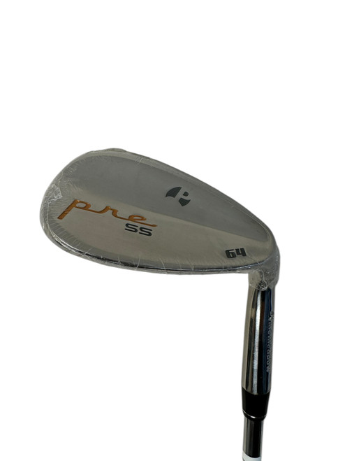 Vist Large View of Product Image Which is Used Pinemeadow PURE SS Golf Wedge Mens RH 64 Degree