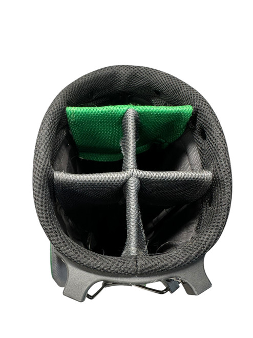 Vist Large View of Product Image Which is Used Top Flite GAMER Mens Stand Bag Grey And Lime