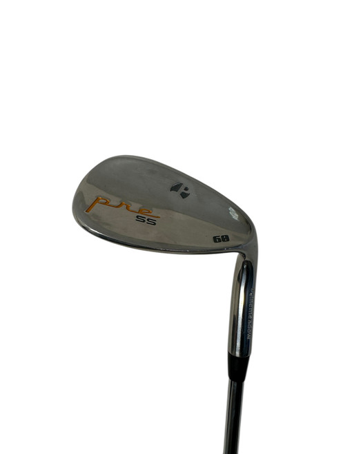 Vist Large View of Product Image Which is Used Pinemeadow PURE SS Golf Wedge Mens RH 60 Degree