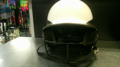 Vist Large View of Product Image Which is Used RIP-IT VISION Batting Helmet w/Mask Black MD