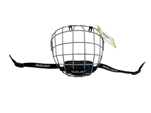 Vist Large View of Product Image Which is Used Bauer Hockey Wire Mask Grey SM
