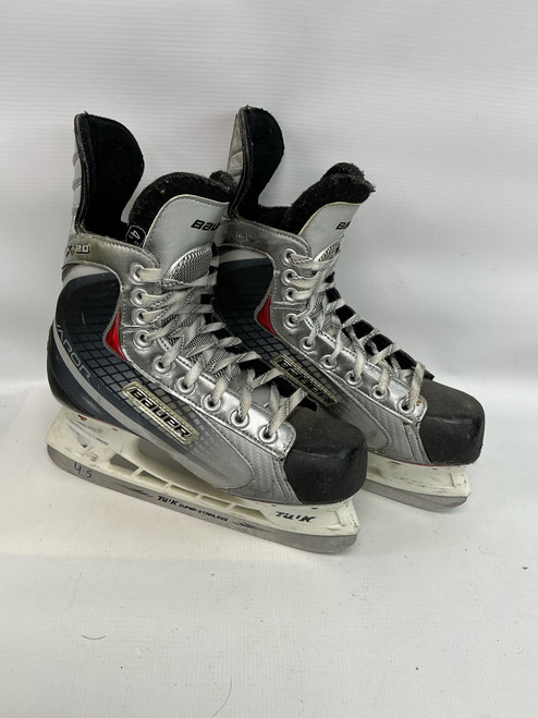 Vist Large View of Product Image Which is Used Bauer VAPOR X20 Junior Hockey Skate Junior 04.5