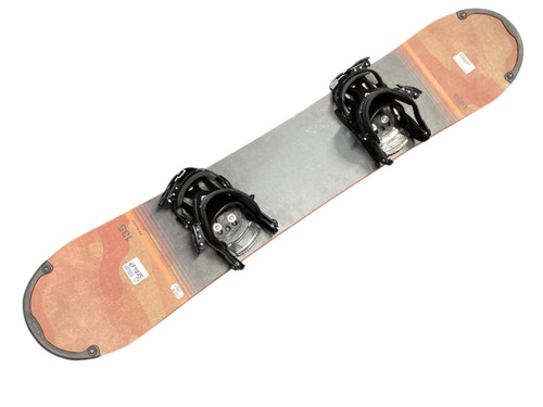Vist Large View of Product Image Which is Used Elan RS ROCKER Boys Snowboard/Binding Orange 135 cm