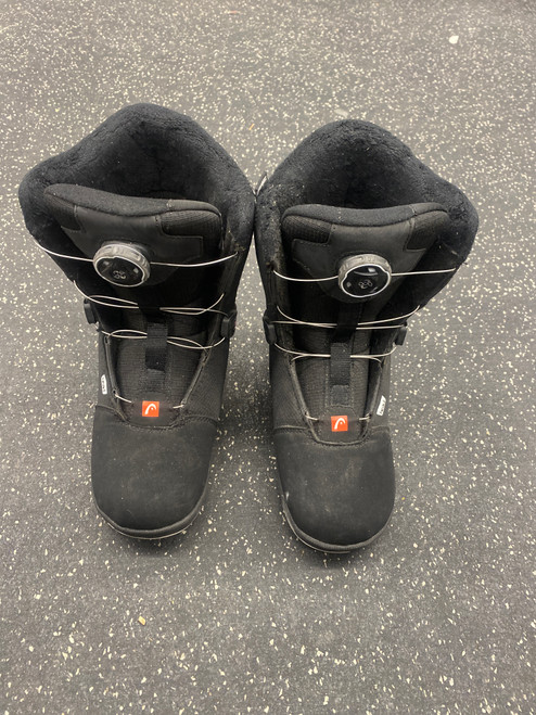 Vist Large View of Product Image Which is Used Head JR BOA Boys Snowboard Boots Black Junior 05