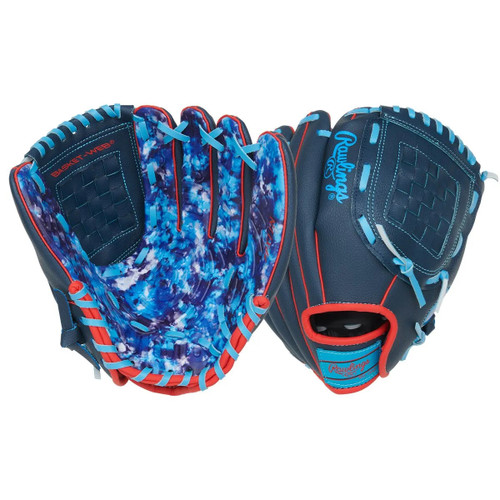 Vist Large View of Product Image Which is New RAWLINGS FLEX PALM 11" NAVY LH THROWER