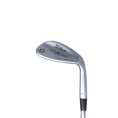 Vist Large View of Product Image Which is Used Titleist VOKEY SPIN MILLED RED SAW Golf Wedge Mens RH 58 Degree