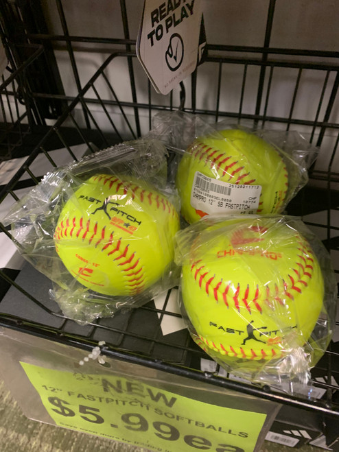 Vist Large View of Product Image Which is New CHAMPRO 12" SB FASTPITCH softball