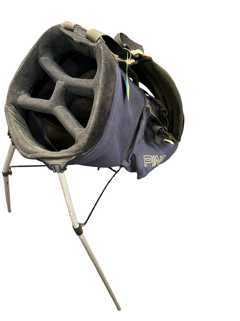 Vist Large View of Product Image Which is Used Ping 4 WAY STAND BAG Mens Stand Bag Navy Blue