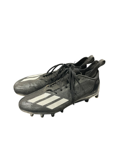 Vist Large View of Product Image Which is Used Adidas Soccer Cleats Black Senior 13