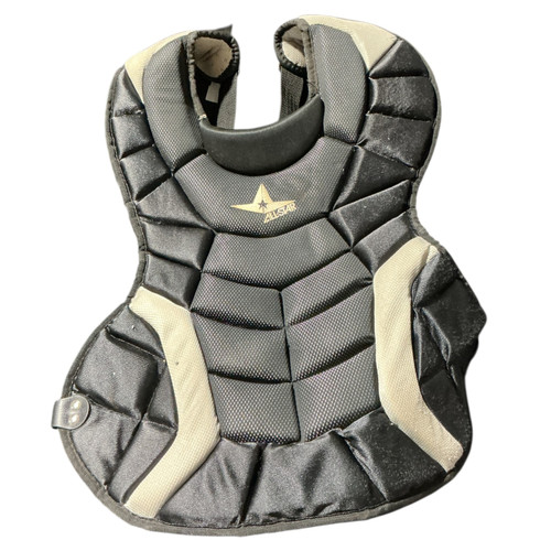 Vist Large View of Product Image Which is Used All Star ALL STAR CHEST Catchers Chest Protector Black Intermed