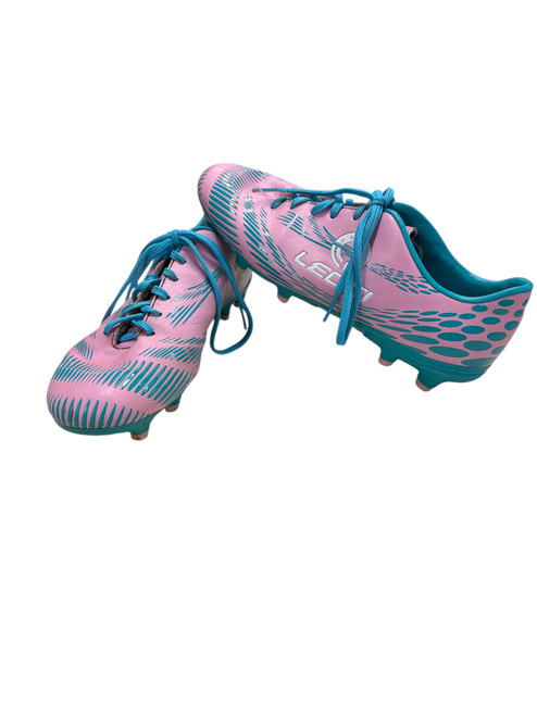 Vist Large View of Product Image Which is Used Soccer Cleats Pink Senior 8.5