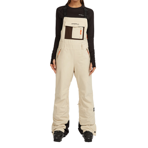 Vist Large View of Product Image Which is New O'Neill FWC Peak 2026 Snow Bibs Macaron Colorblock- Women's MD