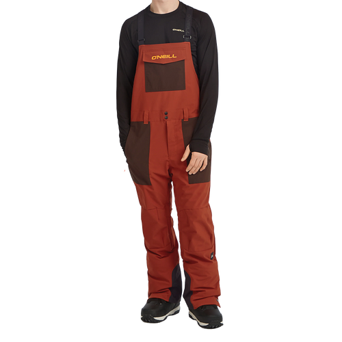 Vist Large View of Product Image Which is New O'Neill FWC Peak 2026 Bib Snow Pants Bonfire- Men's SM