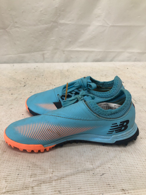 Vist Large View of Product Image Which is Used New Balance Soccer Turf Shoes Royal Blue Youth 13.0