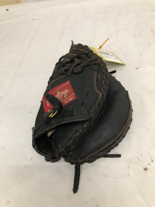 Vist Large View of Product Image Which is Used Rawlings RENEGADE RCM315B BB/SB Catchers RH Throw Black 31 1/2"