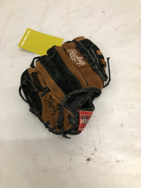 Vist Large View of Product Image Which is Used Rawlings PP95W BB/SB Glove RH Throw Brown 9 1/2"