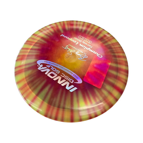 Vist Large View of Product Image Which is Used Innova CHAMPION LEOPARD Disc Golf Driver Yellow