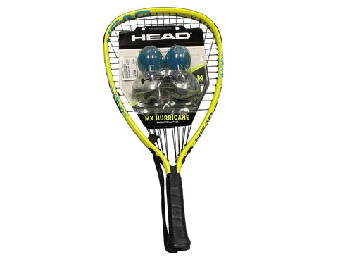 Vist Large View of Product Image Which is USED Head MC HURRICANE Adult Racquetball Racquet Yellow Unknown
