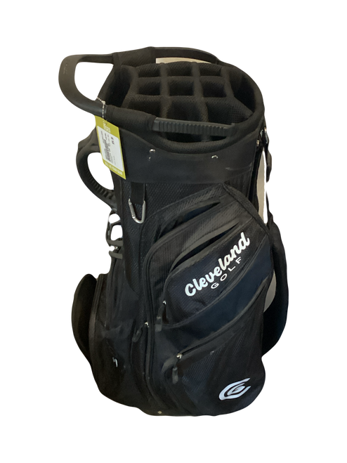 Vist Large View of Product Image Which is Used Cleveland CART BAG Mens Cart Bag Black