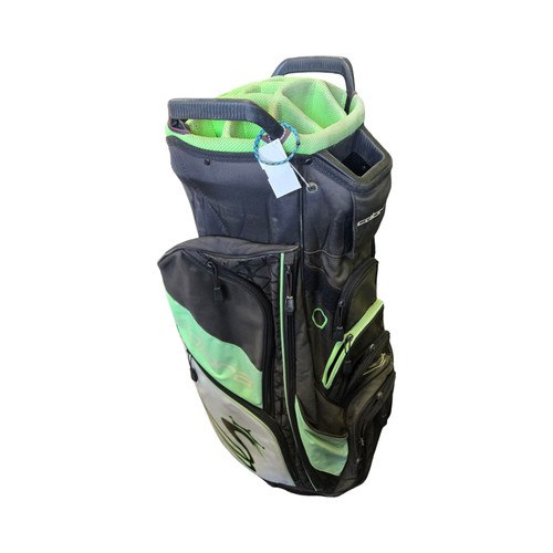 Vist Large View of Product Image Which is Used Cobra CART BAG Mens Cart Bag Lime And Black